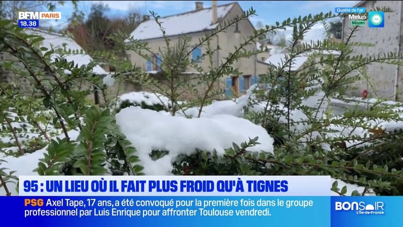 Val-d'Oise: des températures négatives à Wy-dit-Joli-Village