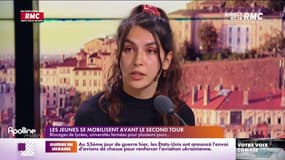 Ariane, étudiante : "On veut pas se résigner à voter pour Macron pour faire barrage"