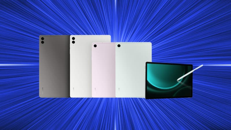 Un cadeau bien pratique vous attend pour l’achat d’une tablette Samsung Galaxy S9 FE
