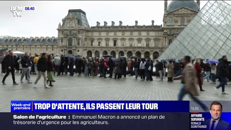 Selon une étude, trois Français sur quatre renonceraient à visiter des monuments à cause d'un temps d'attente trop long