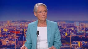 Élisabeth Borne sur BFMTV ce lundi 26 janvier.