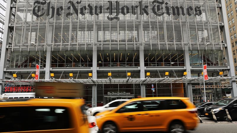 Le siège du New York Times, à New York. 