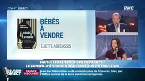 "Bébés à vendre": Eliette Abécassis explique pourquoi elle est contre la GPA 