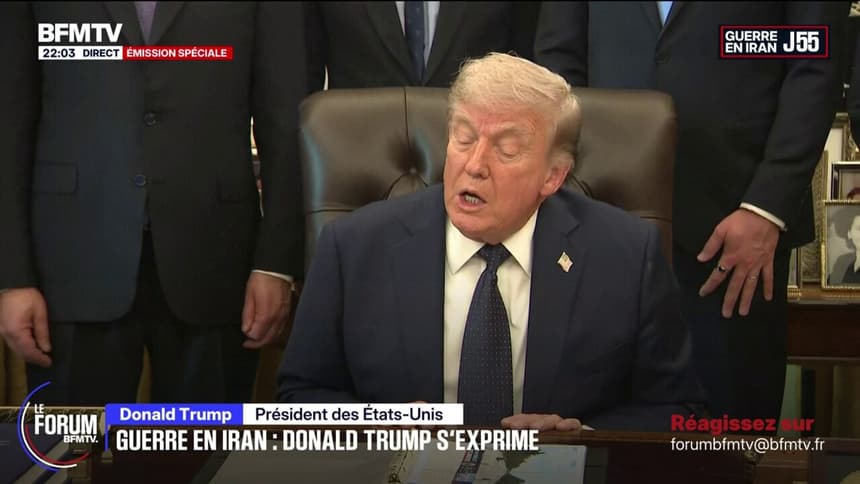 Iran: “Cet accord de Barack Obama sur le nucléaire iranien était très mauvais, ça leur pavait le chemin vers l’arme nucléaire”, affirme Donald Trump