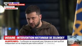 Crimes de guerre en Ukraine: "La justice est déjà en marche" déclare Volodymyr Zelensky