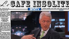Bill Clinton, invité au Jimmy Kimmel Show.