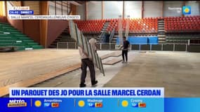 Villeneuve-d'Ascq: un parquet des Jeux olympiques pour la salle Marcel Cerdan