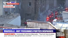 Collapsed building in Marseille: the testimony of Dania Taleb, resident of the building opposite 17 rue Tivoli