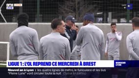 Ligue 1: l'OL reprend ce mercredi à Brest