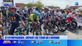 Saint-Symphorien : départ du tour de l'avenir