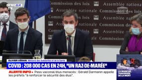 Covid-19: Olivier Véran défend le pass vaccinal devant les députés