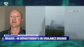 Orages: 48 départements placés en vigilance orange - 19/06