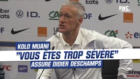 Equipe de France : "Vous êtes trop méchant avec lui" intervient Deschamps