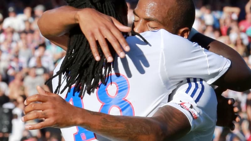Jimmy Briand et Bafétimbi Gomis