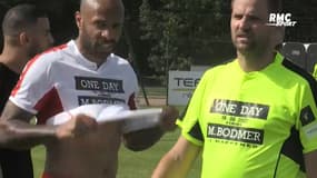 Thierry Henry et Mathieu Bodmer