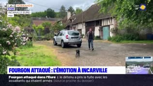Fourgon attaqué dans l'Eure: la commune d'Incarville et ses habitants sous le choc
