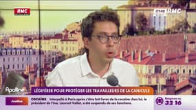 "Il va falloir affronter les grands groupes du pétrole, de la chimie et du gaz car c'est eux qui sont prêts à cramer tout notre monde pour leurs actionnaires", dit Hadrien Clouet (LFI)