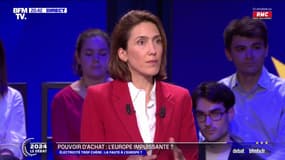 "Avec vous tous, notre économie se serait effondrée", affirme Valérie Hayer à propos du plan de relance après la crise sanitaire