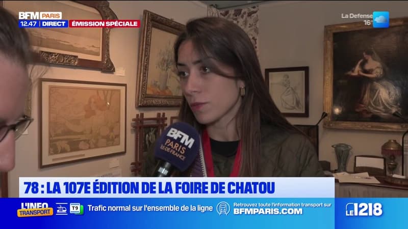 Foire de Chatou: antiquaire, un métier qui se modernise (1/1)