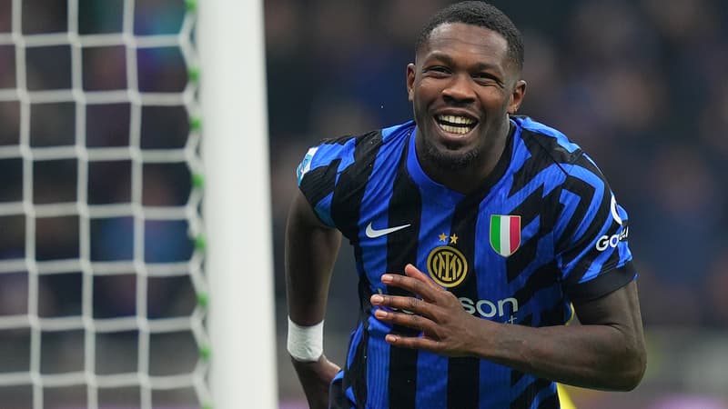 Parme-Inter: le but gag de Marcus Thuram après une frappe complètement ratée