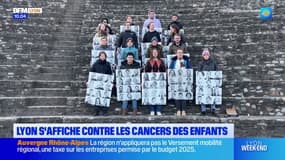 Lyon: des affiches contre les cancers des enfants 