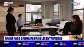 Covid-19: pas de pass sanitaire dans les entreprises