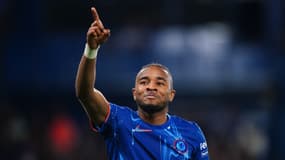 Christopher Nkunku avec Chelsea, le 24 septembre 2024.