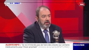 "C'est un système qu'il faut condamner": François Braun à propos de la fin de la prime à l'intérim à l'hôpital 