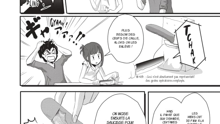 Une page du manga "Devenir enfin moi-même" de Yuna Hirasawa