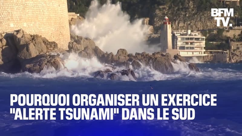 Pourquoi les autorités ont organisé un exercice alerte tsunami dans le sud de la France