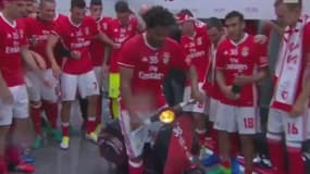 Eliseu et son scooter