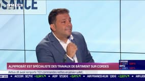 Mohamed Zaabi (AlpiProBât) : AlpiProBât, spécialiste des travaux de bâtiment sur cordes - 04/08