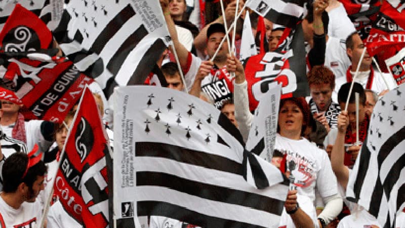 Les supporters de Guingamp