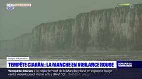 Tempête Ciaran: la Manche en vigilance rouge