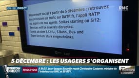  "Il ne faudrait pas que ça dure trop longtemps": les usagers des transports, premiers impactés par la mobilisation du 5 décembre