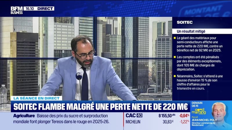 Soitec flambe malgré une perte nette de 220 millions d'euros - 28/05