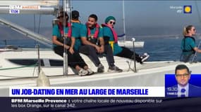 Marseille: un job-dating en mer au large du Vieux-Port