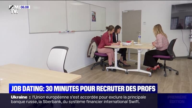 Job dating: 30 minutes pour recruter des profs dans l'Académie de Versailles