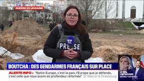 Guerre en Ukraine: à Boutcha, des gendarmes français apportent leur expertise dans l'enquête