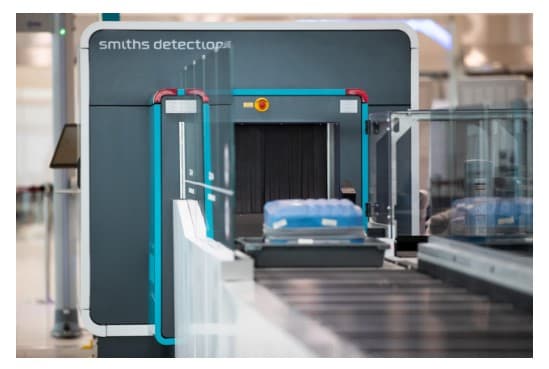 Scanner CT/3D testé à Orly du fabricant Smiths Detection