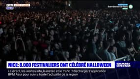 Nice: 8000 festivaliers réunis pour célébrer Halloween