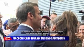 Story 4 : Emmanuel Macron sur le terrain en Seine-Saint-Denis - 08/06