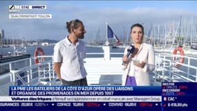 La PME "Les bateliers ", principal opérateur de navettes sur la Rade de Toulon veut limiter son impact environnemental