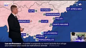Météo Var: un ciel voilé malgré des températures élevées ce mercredi, 19°C à Toulon