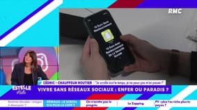 Vivre sans réseaux sociaux : "Un jour j'ai essayé de faire une demi-journée sans, je n'y arrivais pas", témoigne Cédric