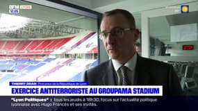 JO 2024: un exercice antiterroriste au Groupama Stadium