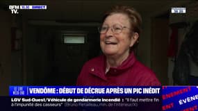 Inondations: après un pic historique, la lente décrue a commencé à Vendôme