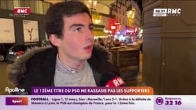 Le 12ème titre du PSG ne rassasie pas les supporters