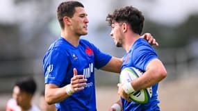 Les Bleuets vainqueurs face au Japon lors du premier match du Mondial U20, le 24 juin 2023.