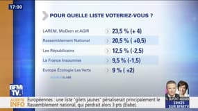 Sondage BFMTV: quelles sont les intentions de vote des Français pour les européennes?